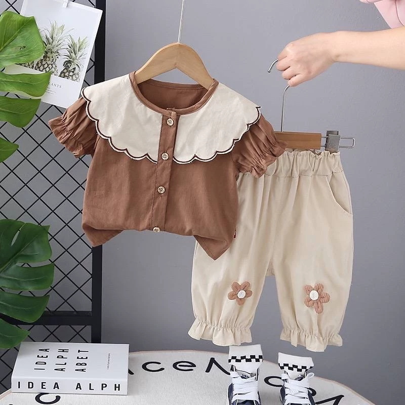 شومیز شلوارک دخترانه وارداتی