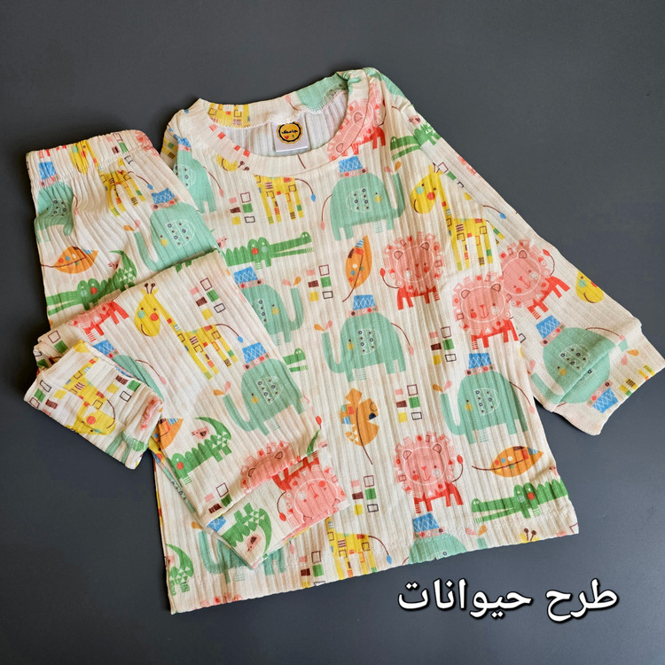 ست لباس خونگی پنبه ریلی