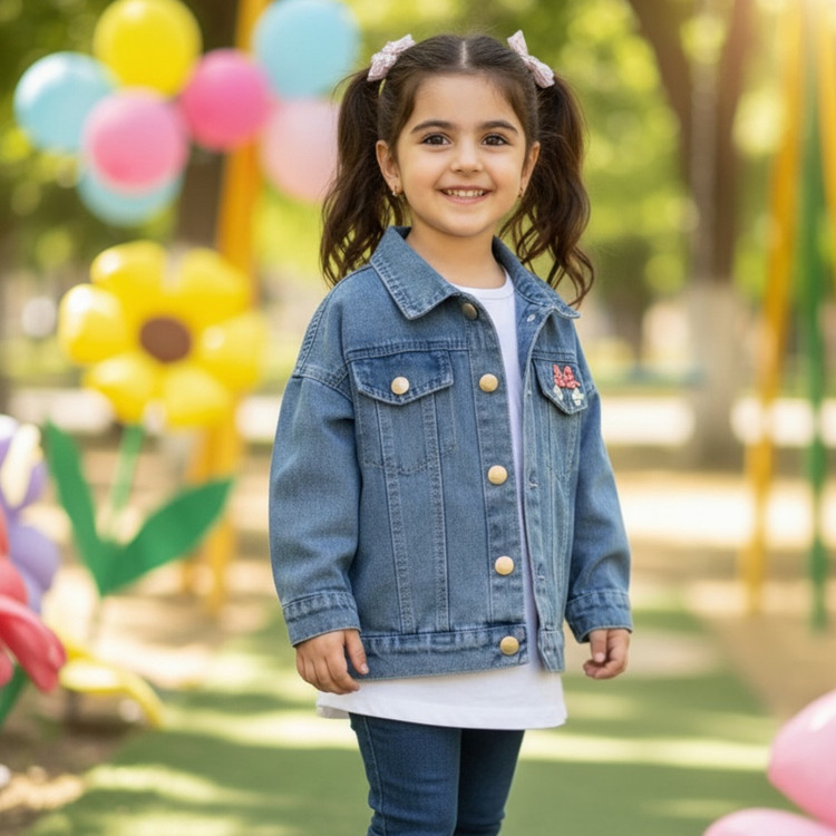 کت جین وارداتی بچگانه
